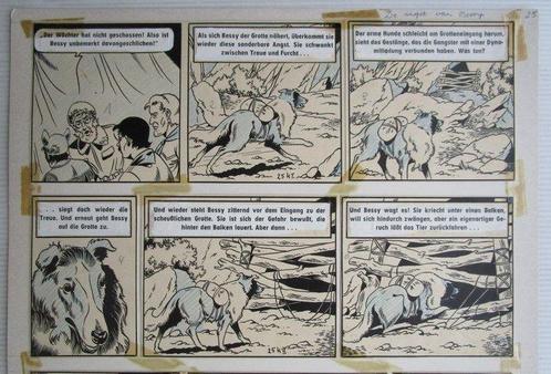 Bessy 8 - Originele pagina (p.25) - De angst van Bessy - 1, Boeken, Stripverhalen