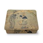 Doos - Tussen Oorlogen - Kartonsteen en stof -, Antiek en Kunst