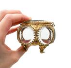 Coffret à bijoux 7 verres biseautés - Boîte à bijoux - verre