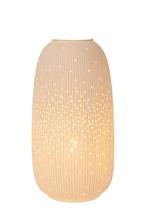 Lucide FLORES - Tafellamp - Ø 17,5 cm - 1xE14 -, Verzenden, Nieuw