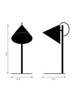 Frandsen - Benny Frandsen - Tafellamp - Benjamin - Metaal