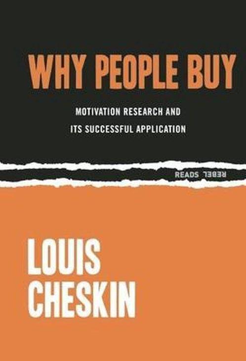 Why People Buy 9781632460325 Louis Cheskin, Boeken, Overige Boeken, Zo goed als nieuw, Verzenden