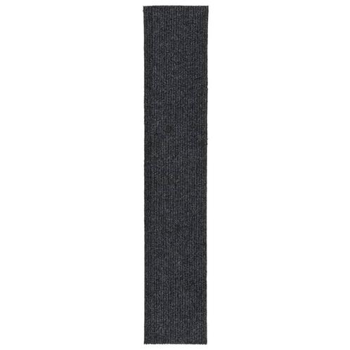 vidaXL Droogloopmat 100x500 cm antracietkleurig, Huis en Inrichting, Stoffering | Tapijten en Vloerkleden, Nieuw, Verzenden