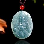 Jade - Feicui Jadeite - Ganesha - Hanger - NGTC