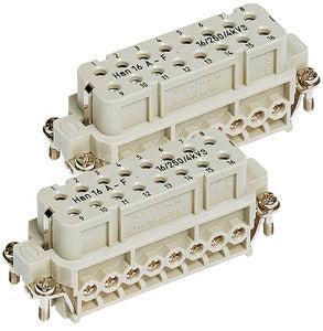 Connecteur Femelle Han A 16 Broches 32A À Vis - 09200162813, Bricolage & Construction, Électricité & Câbles, Envoi
