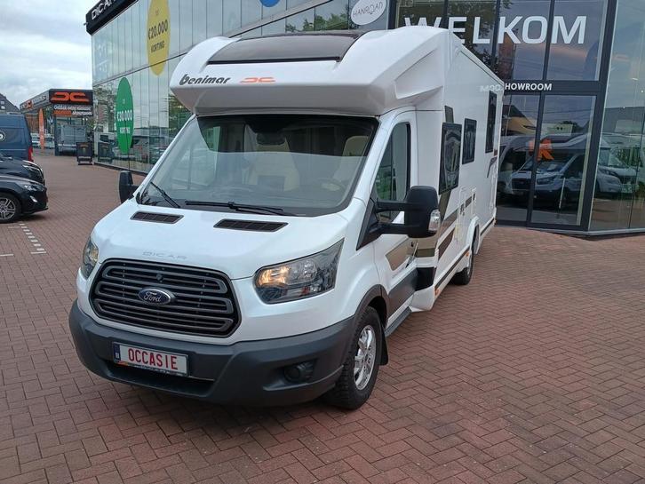 Benimar Cocoon 494 op Ford zeer verzorgd met queensbed 06487, Caravanes & Camping, Camping-cars