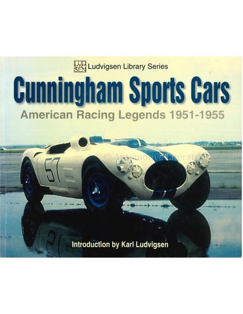 CUNNINGHAM SPORTS CARS, AMERICAN RACING LEGENDS 1951 - 1955, Livres, Autos | Livres, Enlèvement ou Envoi