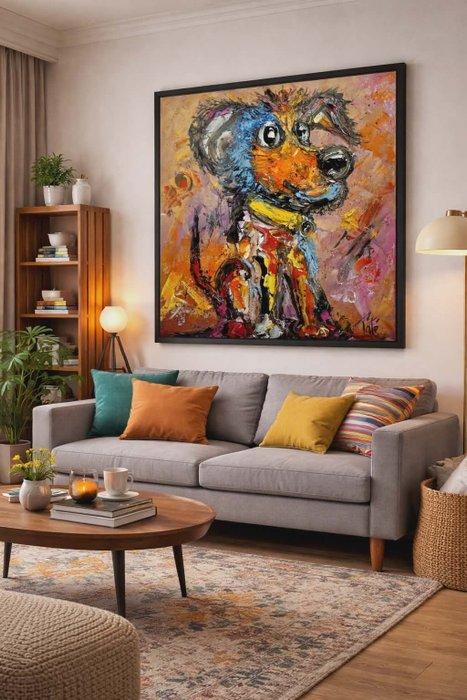 Laurent Pate (1970) - Captain, Antiek en Kunst, Kunst | Schilderijen | Modern