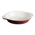 Gratineerschaal rond rood gietijzer 0,4L | 15(Ø)x3(h)cm, Verzenden, Nieuw in verpakking