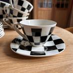 Boch - Service de table (24) - Damier - Porcelaine, Antiek en Kunst