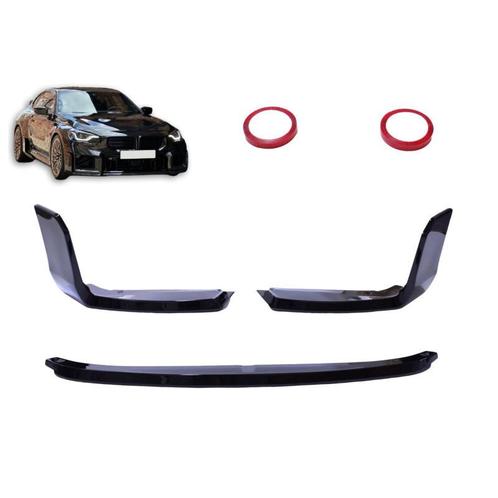 Frontspoiler lip voor bmw m2 g87 glanzend zwart, Auto-onderdelen, Carrosserie