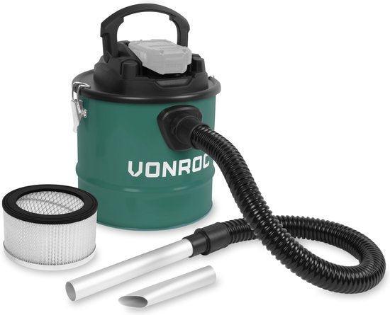 2dekans | VONROC Accu aszuiger VPower 20V – 12L reservoir –, Doe-het-zelf en Bouw, Gereedschap | Overige machines, Ophalen of Verzenden