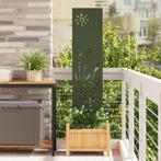vidaXL Tuindecoratief paneel Olijfgroen 32 x 140 cm, Verzamelen, Verzenden, Nieuw