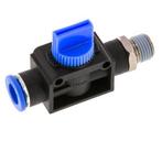 vanne manuelle darrêt à 3/2 voies 10 mm - R1/4, Verzenden