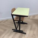 complete schoolset Eromes 10 stoelen + 10 tafels, Zwart -, Huis en Inrichting, Gebruikt, Zwart, Hout, Eén