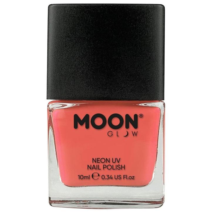 Moon Glow Pastel Neon UV Nail Polish Pastel Coral 14ml, Hobby en Vrije tijd, Feestartikelen, Nieuw, Verzenden