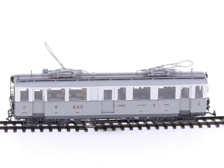 Schaal H0m Lemaco H0m-023 elektrisch motorrijtuig BCFe 4/..., Hobby en Vrije tijd, Modeltreinen | H0, Gelijkstroom, Overige typen