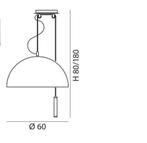 KDLN - Christophe Pillet - Plafondlamp - Makkie Mec L -