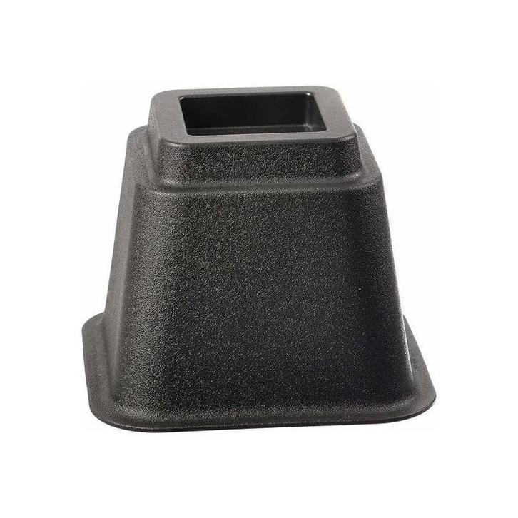 Bedverhoger / meubelverhoger 13 cm (PER STUK) - ZWART, Diversen, Verpleegmiddelen, Ophalen of Verzenden