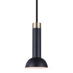 Halo Design - Plafondlamp (2) - Toorts hanger – zwart/antiek