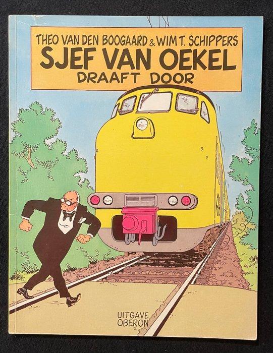 Sjef van Oekel 1 - Draaft door - opdrachttekening - 1 Album, Boeken, Stripverhalen
