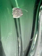 Val Saint Lambert - Vaas - Kristal - Vaas groen VSL XXL