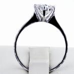 Zonder Minimumprijs - Verlovingsring - 14 karaat Witgoud -, Handtassen en Accessoires