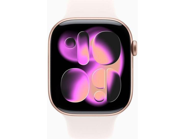 Apple Watch S11 - GPS - 42mm Rose Gold Aluminium Case met, Bijoux, Sacs & Beauté, Montres connectées, Envoi