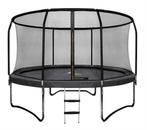 Trampoline - 244 cm - met net en ladder - tot 50 kg - zwart, Kinderen en Baby's, Ophalen of Verzenden, Nieuw