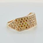 Zonder Minimumprijs - Ring - 14 karaat Geel goud - 1.15ct., Nieuw