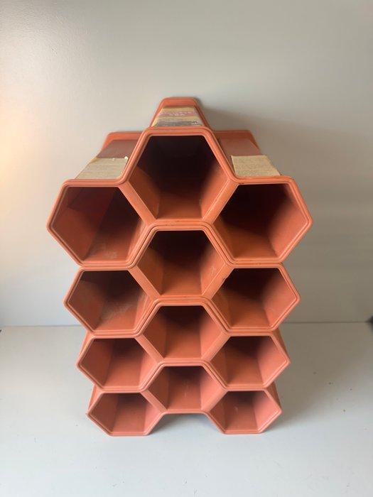 Porte-bouteilles - Vintage EDA Design Étagère à vin, Antiquités & Art, Art | Objets design
