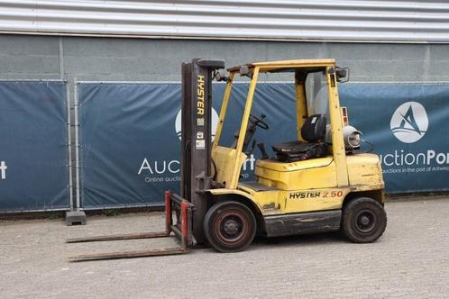 Veiling: Heftruck Hyster H2.50XM LPG 2280kg 4.35m 1998, Zakelijke goederen, Machines en Bouw | Heftrucks en Intern transport, Ophalen