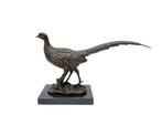 Figurine - Fazant - Bronze, Marbre