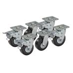 Set van 6 wielen voor de 2740 werkbankserie, Doe-het-zelf en Bouw, Ophalen of Verzenden, Nieuw