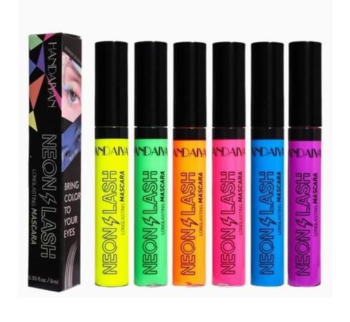 Gekleurde Mascara  Blauw, Kleding | Heren, Carnavalskleding en Feestkleding, Nieuw, Verzenden