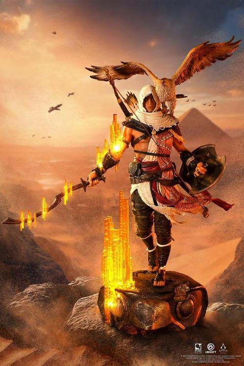 Assassins Creed Origins Animus Statue 1/8 Bayek 27 cm, Verzamelen, Film en Tv, Ophalen of Verzenden