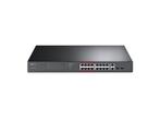 TP-Link TL-SL1218MP - Netwerk Switch - 16 Poorten PoE+ -, Verzenden, Nieuw
