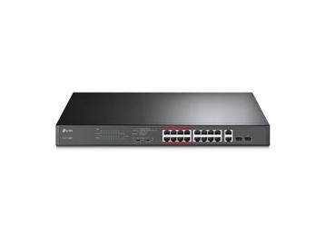 TP-Link TL-SL1218MP - Netwerk Switch - 16 Poorten PoE+ -, Verzenden
