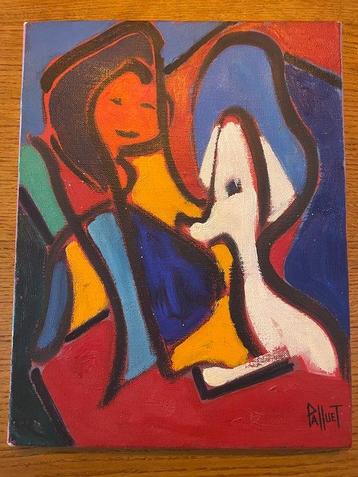 Mireille Palluet (1940) - La femme au caniche