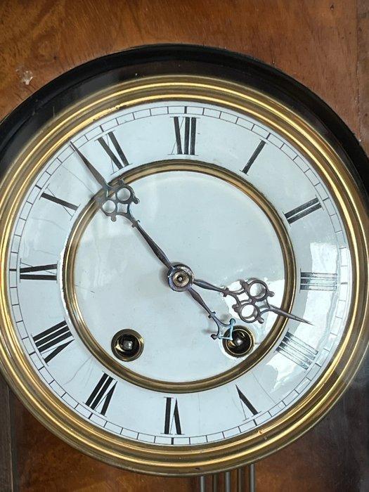 Regulateur wandklok - Hout, Messing - 1900-1920, Antiek en Kunst, Antiek | Klokken