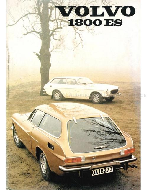 1971 VOLVO 1800 ES BROCHURE NEDERLANDS, Livres, Autos | Brochures & Magazines