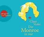 Die Monroe in mir  Vaske, Claus  Book, Vaske, Claus, Verzenden