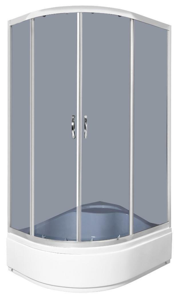 Sanifun douchecabine Kevana 1000 x 800 grafiet, Doe-het-zelf en Bouw, Sanitair, Douche, Nieuw, Ophalen of Verzenden