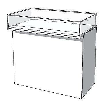 *TIP* Toonbank U-Frame Thick C-PUH-003, Zakelijke goederen, Kantoor en Winkelinrichting | Winkel en Inventaris, Ophalen of Verzenden
