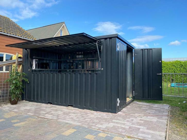 Te Koop! Café container voor bij u op locatie!, Doe-het-zelf en Bouw, Overige Doe-Het-Zelf en Bouw, Nieuw, Ophalen
