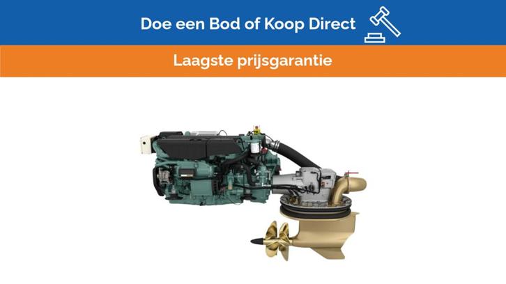 Bieden: New Volvo Penta IPS500 engine set 2x, Watersport en Boten, Buiten- en Binnenboordmotoren, Ophalen of Verzenden