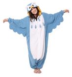 Onesie Blauwe Uil Pak XS-S Uilenpak Kostuum Blauw 152 158 Vo, Ophalen of Verzenden