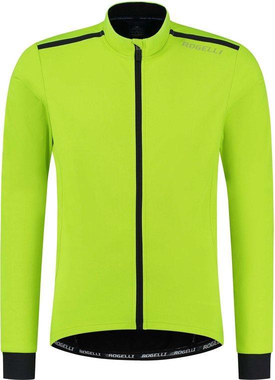Rogelli Core Fietsjack Winter - Heren - Fluor - Maat L, Fietsen en Brommers, Fietsaccessoires | Fietshelmen, Nieuw, Verzenden