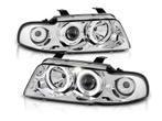 Angel Eyes koplamp units Chrome geschikt voor Audi A4, Auto-onderdelen, Nieuw, Verzenden, Audi