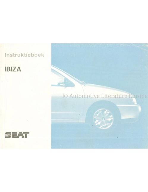 1996 SEAT IBIZA INSTRUCTIEBOEKJE NEDERLANDS, Autos : Divers, Modes d'emploi & Notices d'utilisation